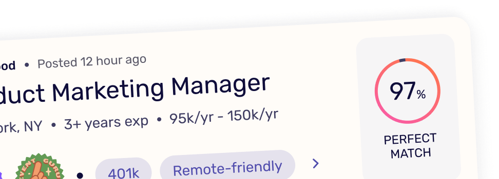 SmartApply AI Job Match Score demo