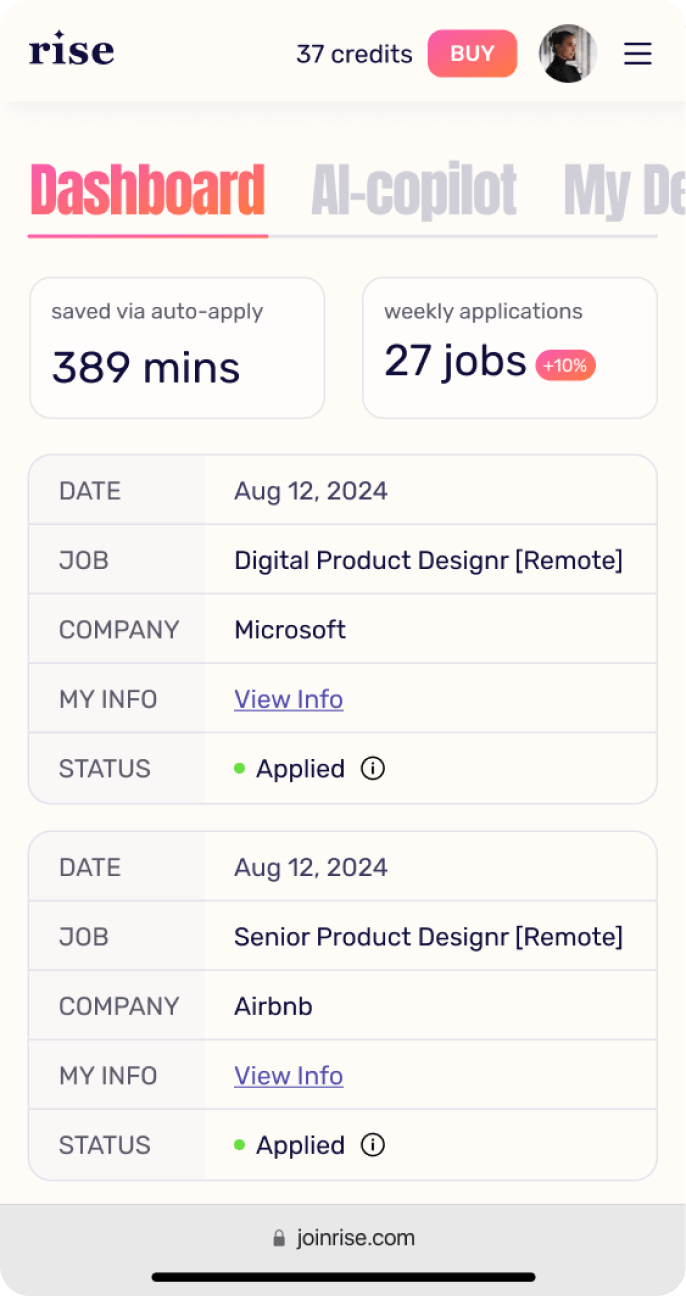 Smart Apply demo